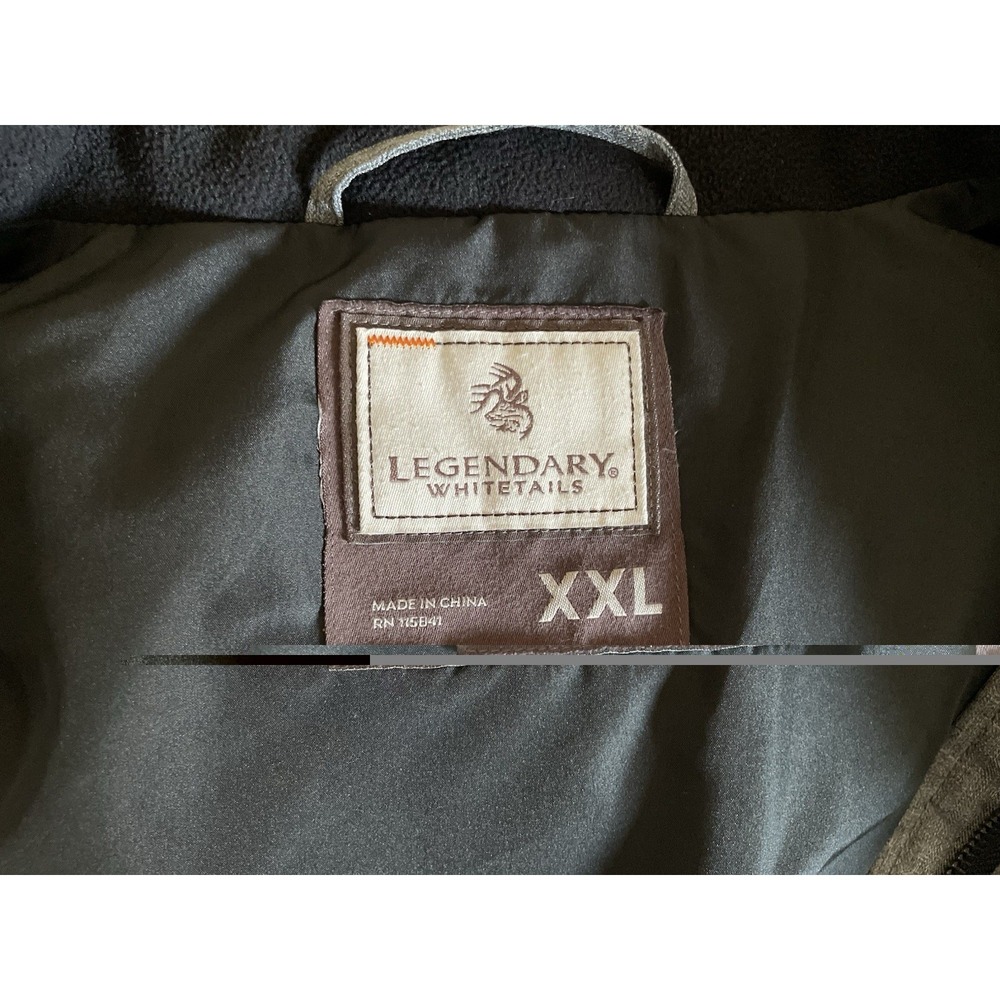 Legendary Whitetails Vest Gray Insulated Zipper Snap Women's Size XXL Outdoor - Picture 11 of 12